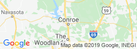 Conroe map